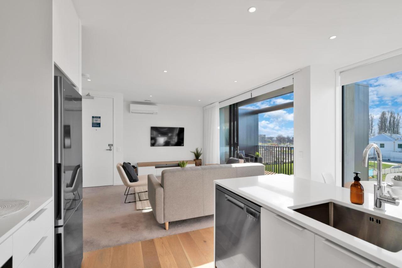 Top Floor Luxury City Central W Sunny Balcony Christchurch Exteriör bild