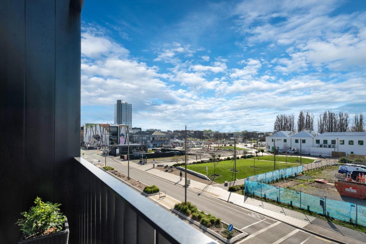 Top Floor Luxury City Central W Sunny Balcony Christchurch Exteriör bild