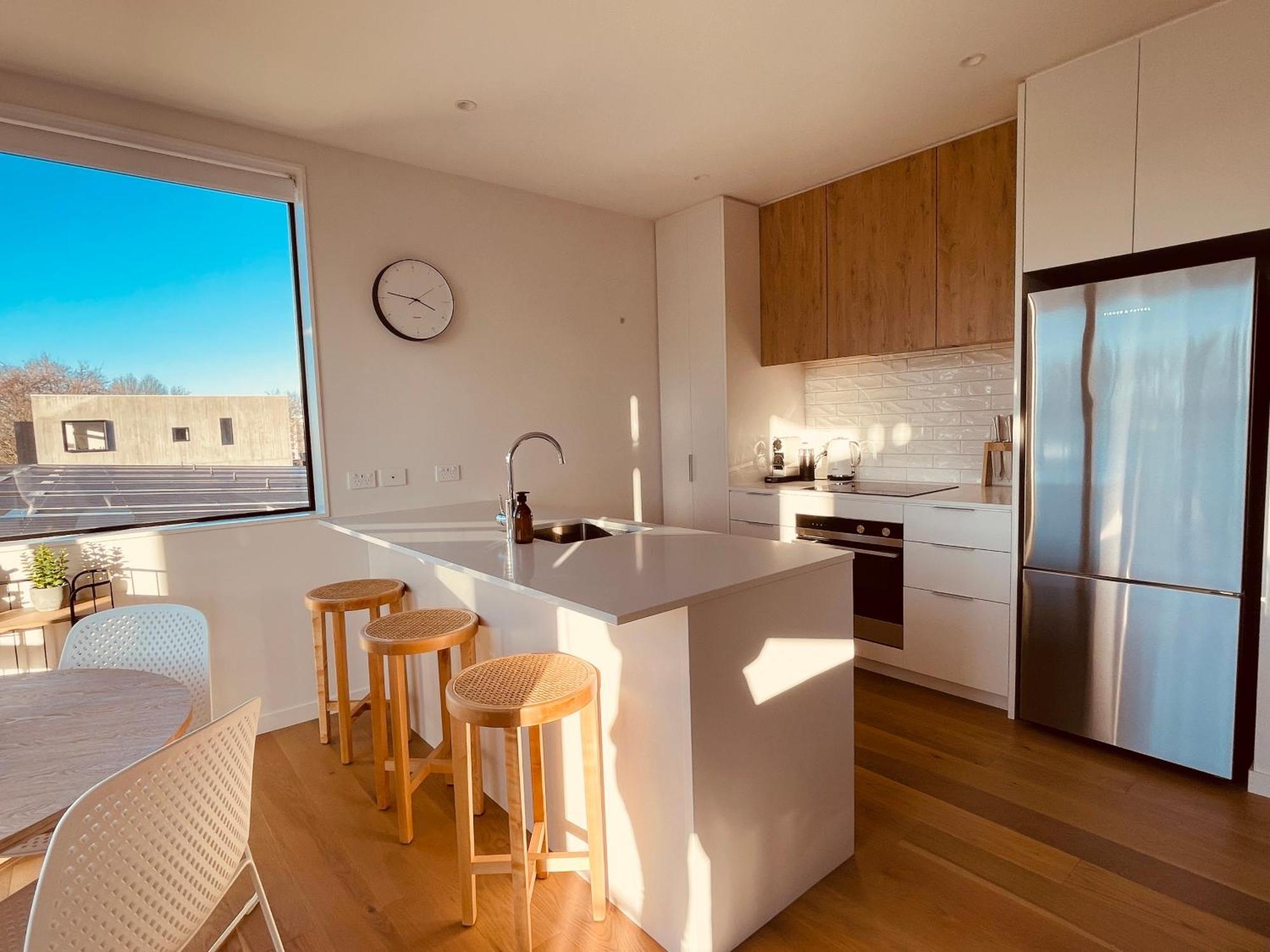 Top Floor Luxury City Central W Sunny Balcony Christchurch Exteriör bild